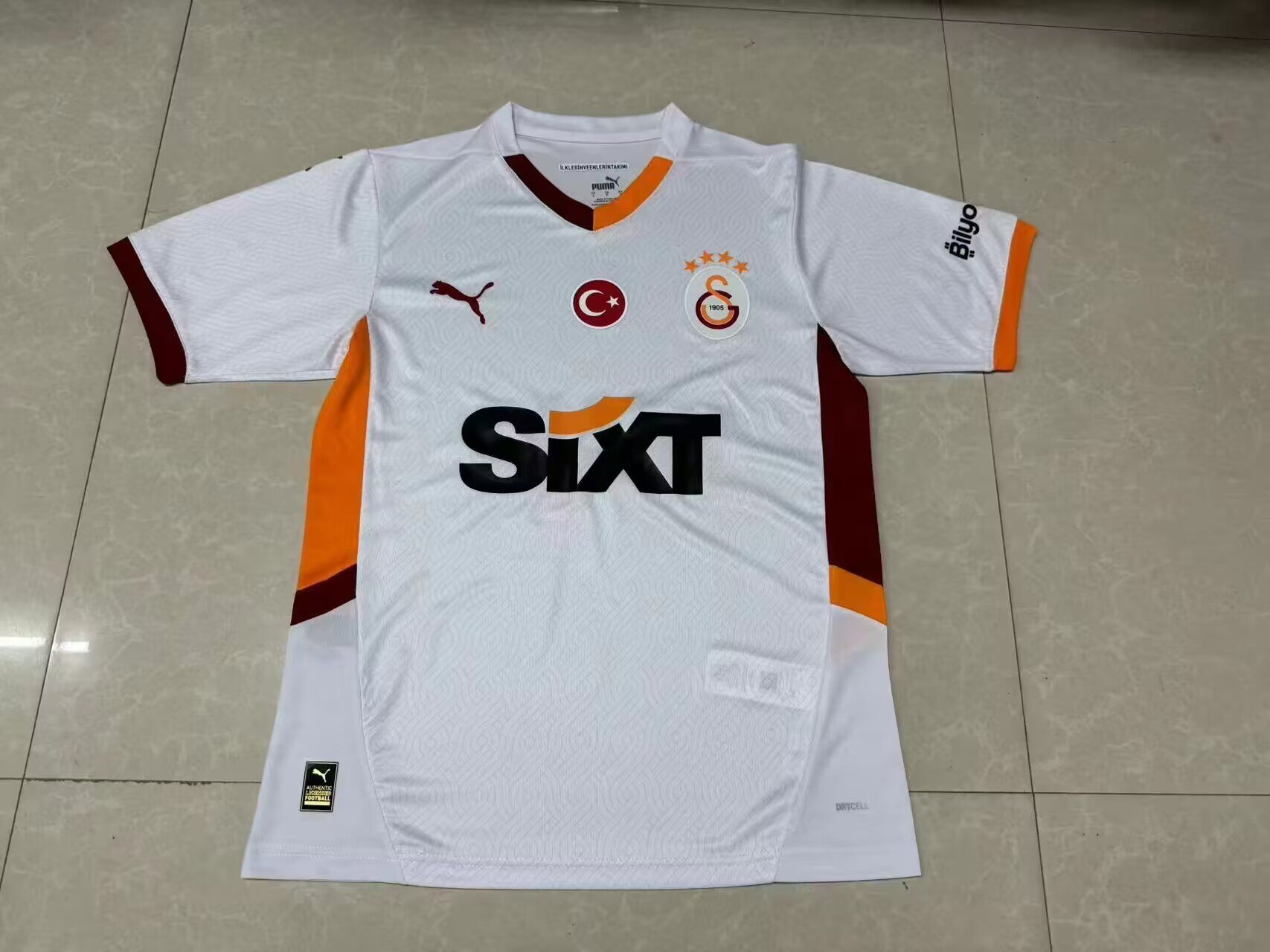 AAA Quality Galatasaray 24/25 Away White Soccer Jersey